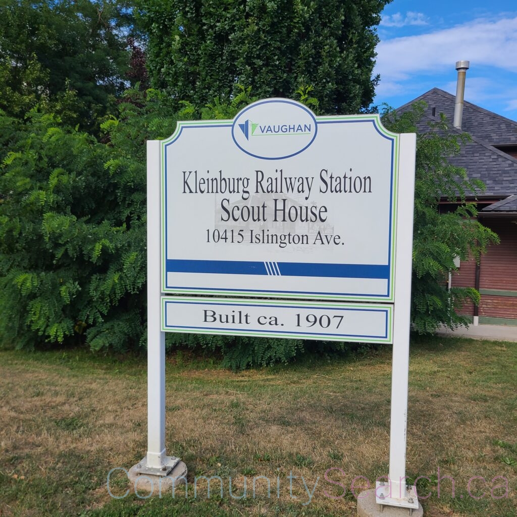 Kleinburg Railway Station School House